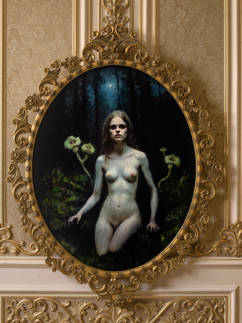 Le Vallon de Nacre, original painting by VYRD, acrylic on canvas, 2025