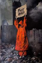 Nadeschda, original painting by VYRD, acrylic on canvas, 2026