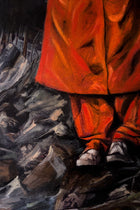 Another view of Nadeschda, original painting by VYRD, acrylic on canvas, 2026