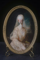 Regina  Λ ∏ _o , original painting, by VYRD, acrylic on canvas, 2024