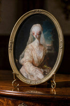 Regina  Λ ∏ _o , original painting, by VYRD, acrylic on canvas, 2024