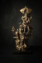 Toys 'R Brass, original sculpture, by VYRD, cold-cast bronze, 2026
