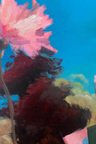 Another view of Day 0001, original painting by VYRD, acrylic on canvas, 2026